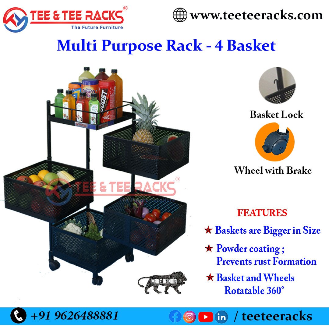 "Maximizing Your Kitchen's Storage Space" : The Versatile Uses of the Multi Purpose Rack