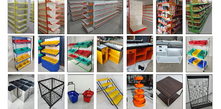 Vegetable & Fruits Shop Racks