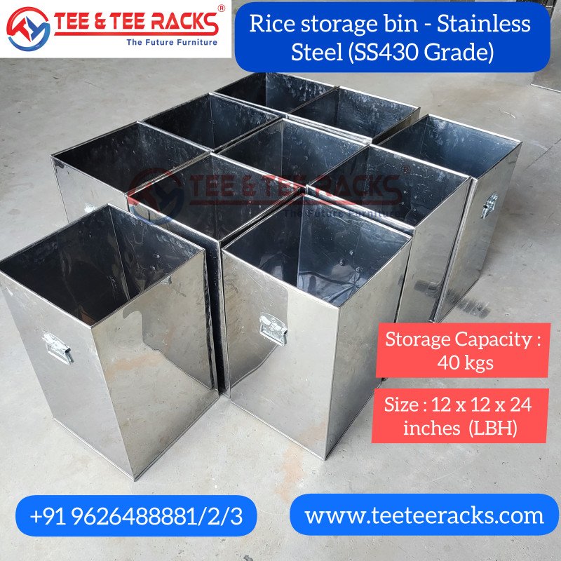 Efficient Rice and Grain Storage Solutions: From Rice Bins to Flour Containers